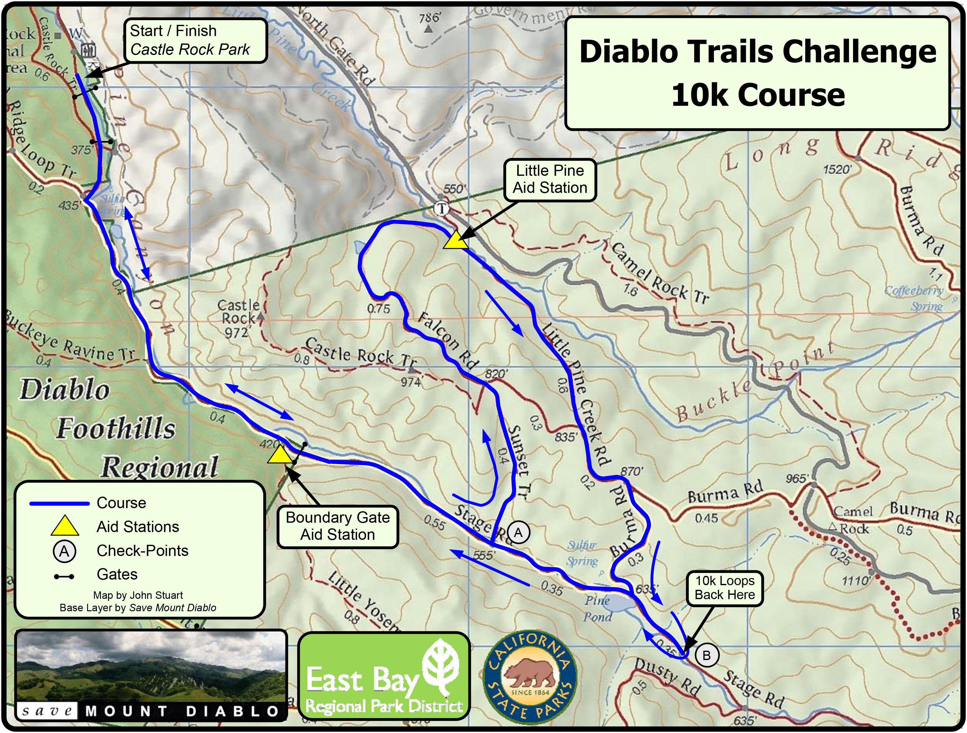 DTC10Kcourse map